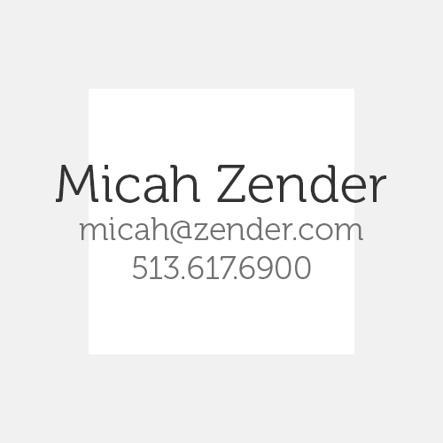 Micah Zender